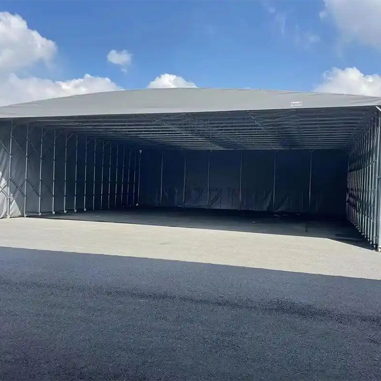 河池电动/移动推拉棚