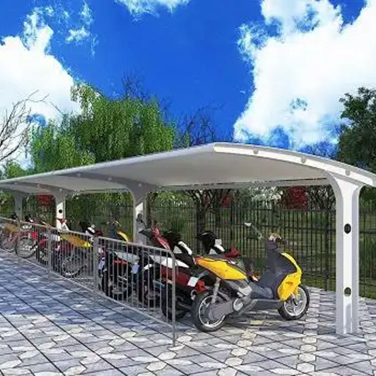 河池膜结构电动车棚